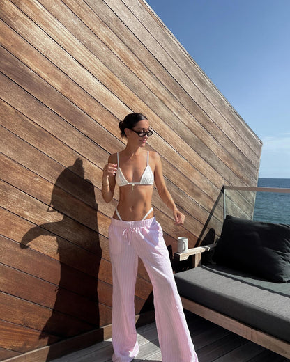 Riviera Striped Lounge Pants